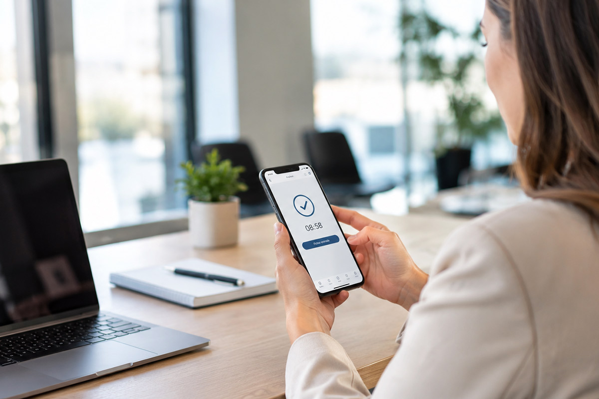 Fichar con el móvil: requisitos legales y configuración